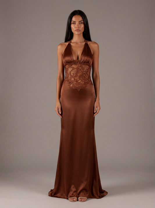 Chocolate Dream Maxi Dress