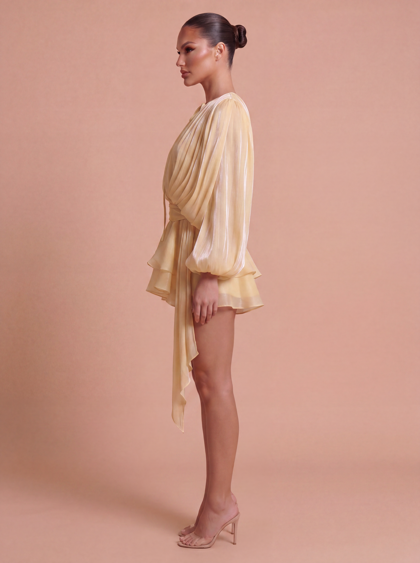 Buttercream Bloom Mini Dress
