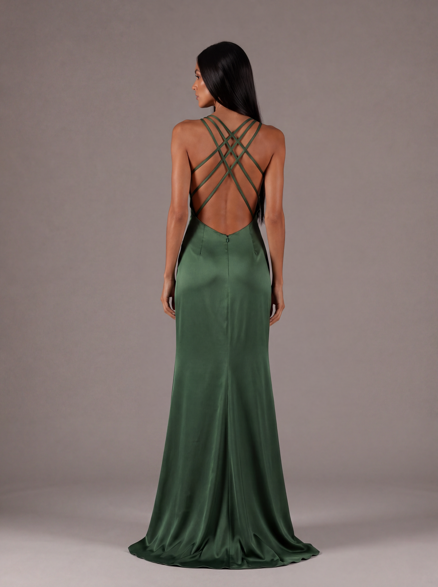 Emerald Lace Maxi Dress