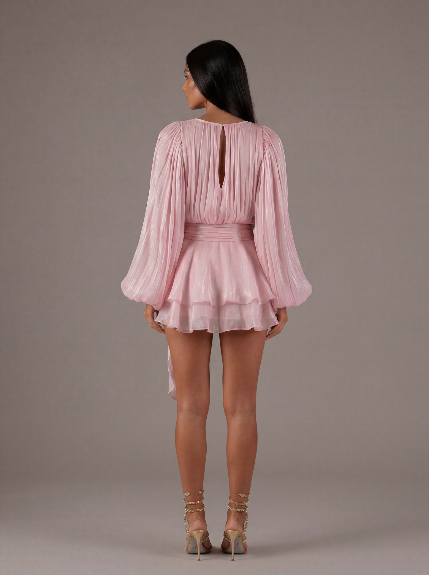 Blush Bloom Mini Dress