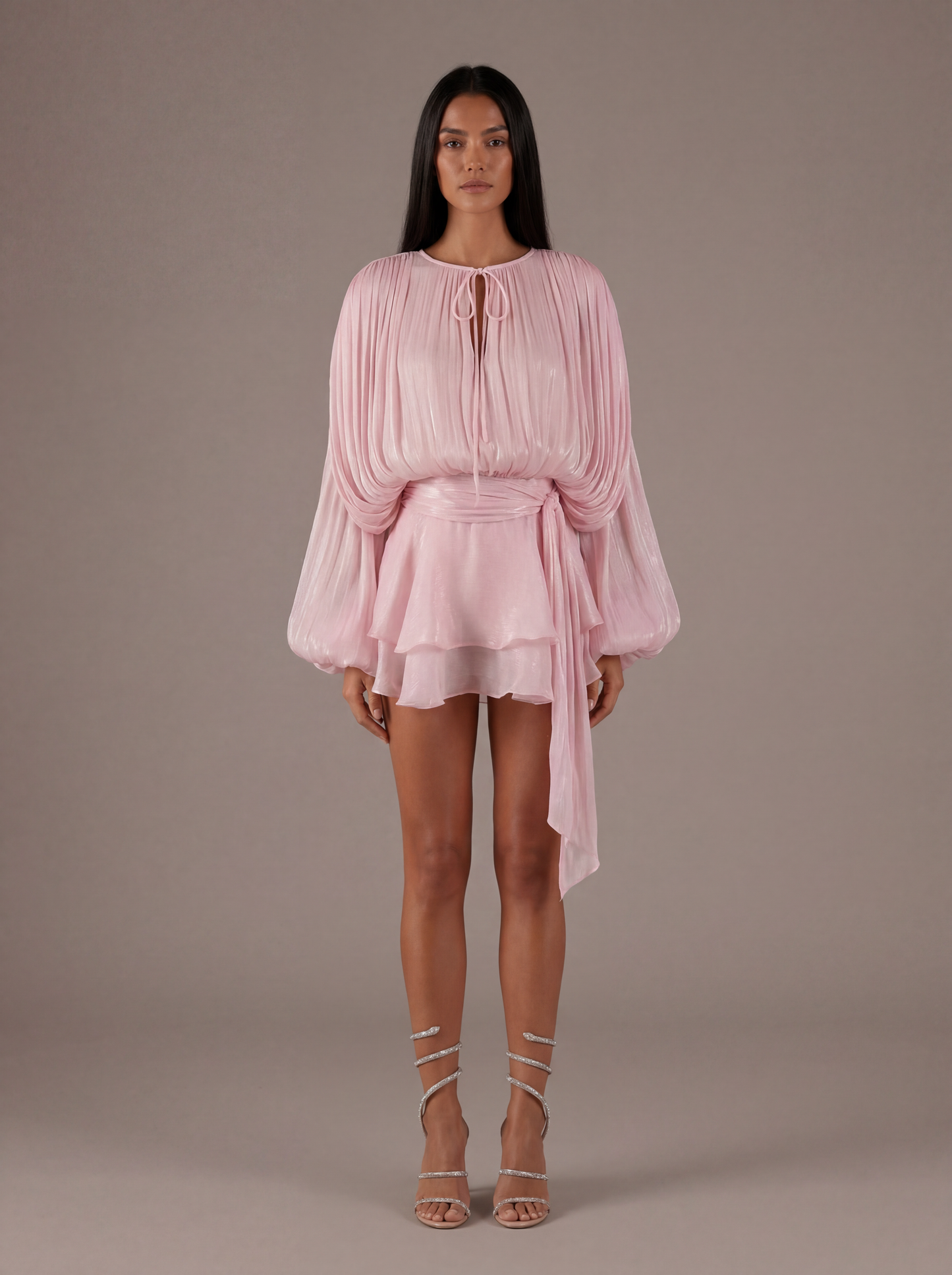 Blush Bloom Mini Dress