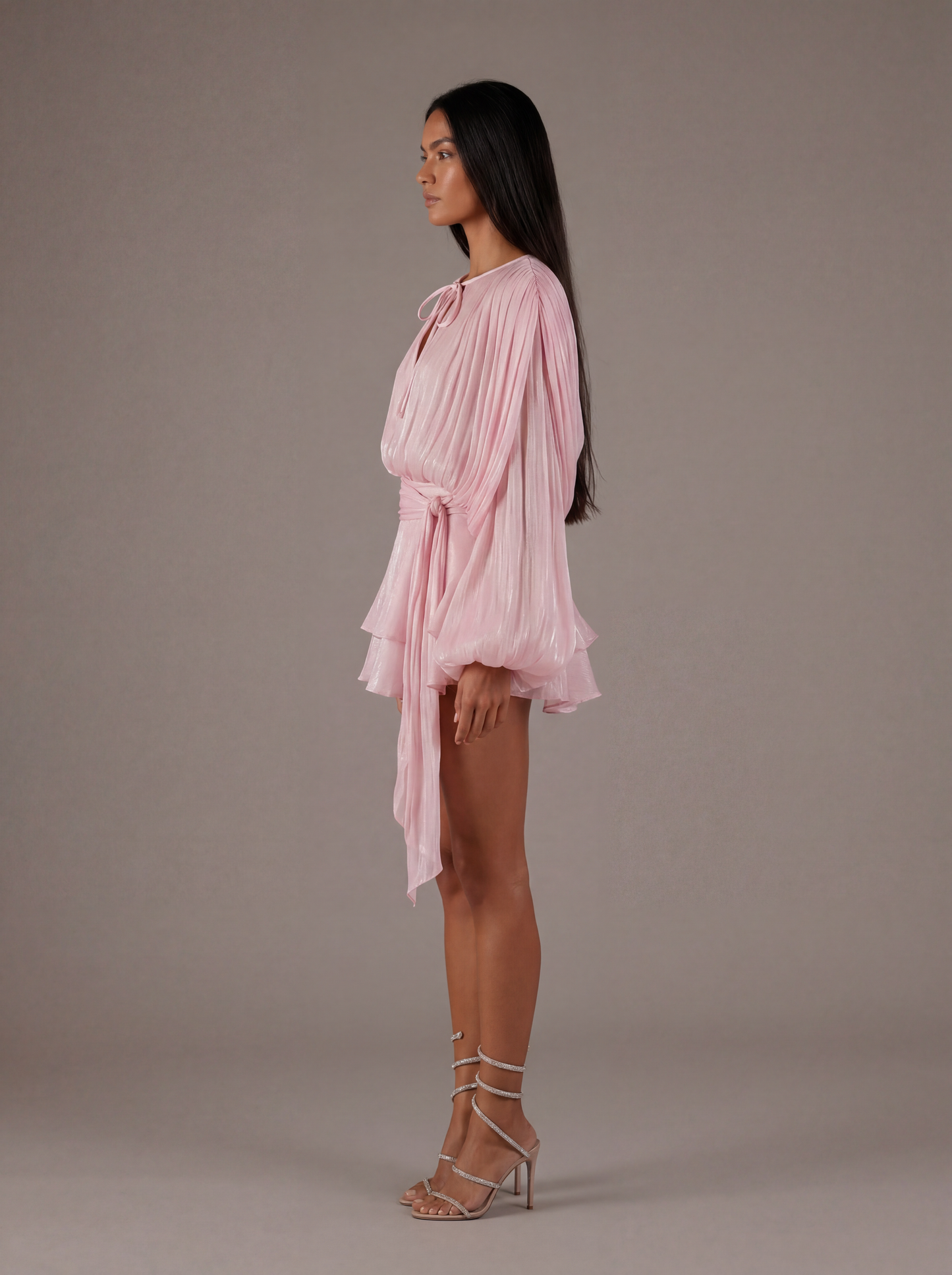 Blush Bloom Mini Dress